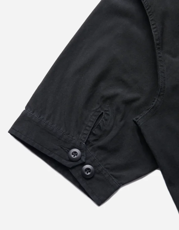 Maharishi Shirts*4513 Advisor'S Overshirt Black Blk-108F