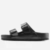 Maharishi Lifestyle*Birkenstock Arizona Exquisite Natural Leather Black