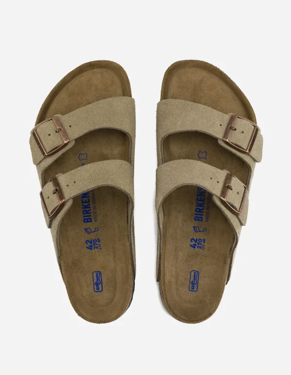 Maharishi Lifestyle*Birkenstock Arizona Sfb Suede Taupe