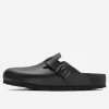 Maharishi Lifestyle*Birkenstock Boston Exquisite Natural Leather Black