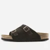 Maharishi Lifestyle*Birkenstock Zurich Bs Suede Leather Mocha