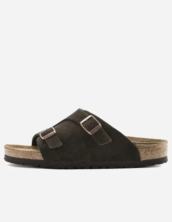 Maharishi Lifestyle*Birkenstock Zurich Bs Suede Leather Mocha