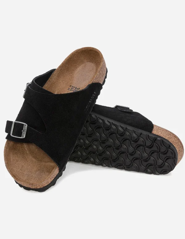 Maharishi Lifestyle*Birkenstock Zurich Bs Suede Leather Black