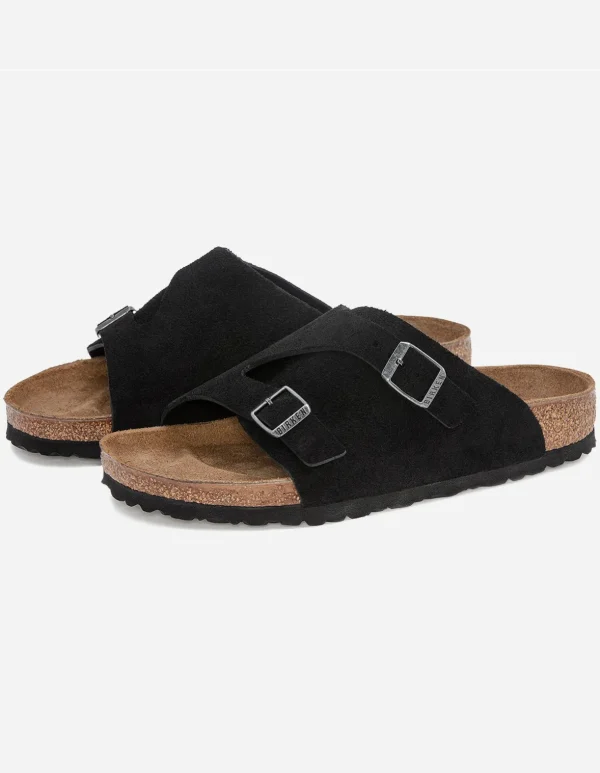 Maharishi Lifestyle*Birkenstock Zurich Bs Suede Leather Black