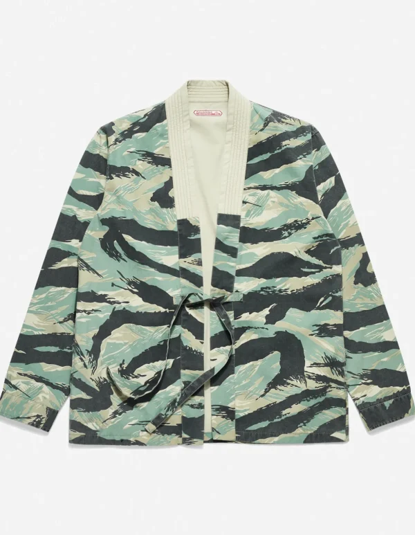 Maharishi Kimonos*4027 Camo Hanten Overshirt Jungle