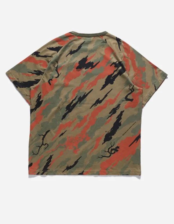 Maharishi Short Sleeve T-Shirts*4520 Camo T-Shirt Blaze Woodland