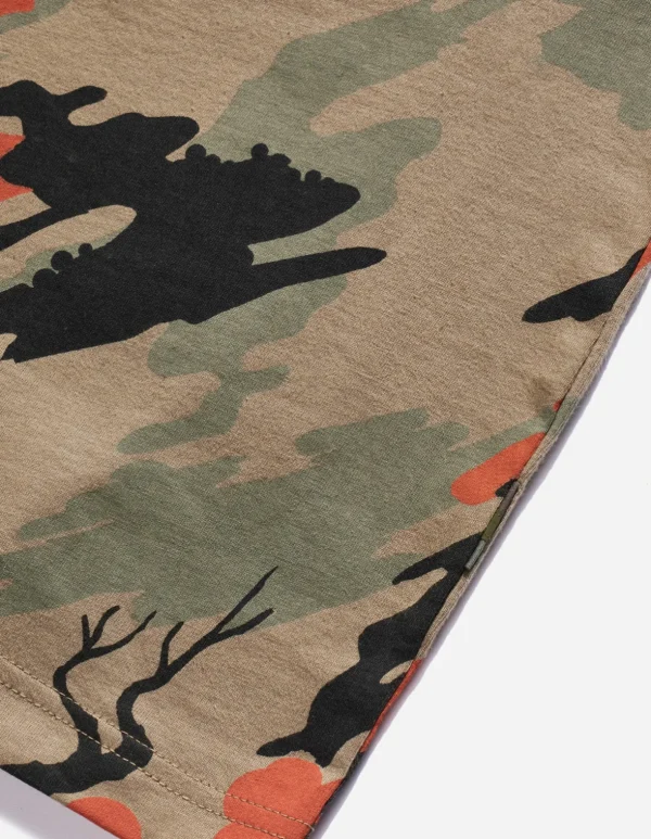 Maharishi Short Sleeve T-Shirts*4520 Camo T-Shirt Blaze Woodland