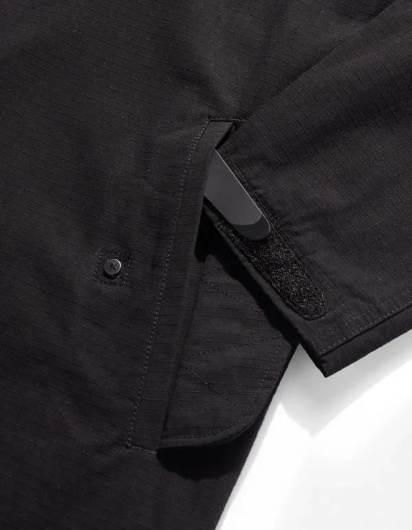 Maharishi Parkas*4268 Cordura® Nyco® Oversized Parka Black