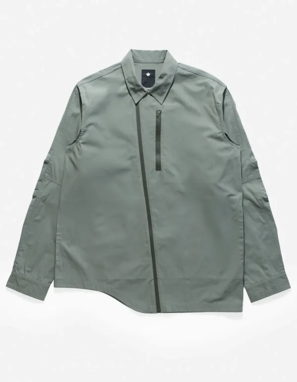 Maharishi Shirts*4235 Cordura® Nyco® Tech Travel Shirt Sage