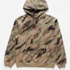 Maharishi Hooded Sweats*4597 Dpm:Bonsai Forest Miltype Embroidered Hooded Sweat Woodland