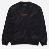 Maharishi Crew Sweats*4598 Dpm:Bonsai Forest Miltype Embroidered Crew Sweat Subdued Night