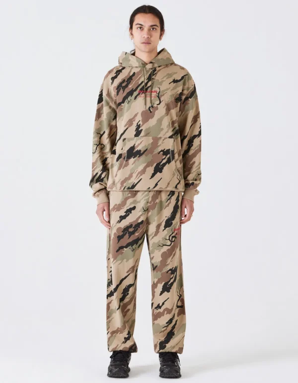 Maharishi Hooded Sweats*4597 Dpm:Bonsai Forest Miltype Embroidered Hooded Sweat Woodland