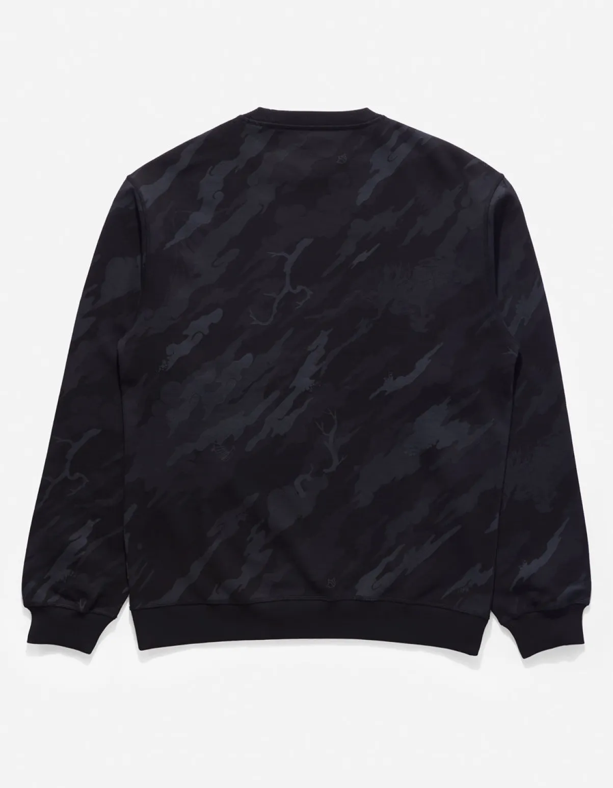 dpmbonsai_forest_miltype_4.webp Maharishi Crew Sweats*4598 Dpm:Bonsai Forest Miltype Embroidered Crew Sweat Subdued Night