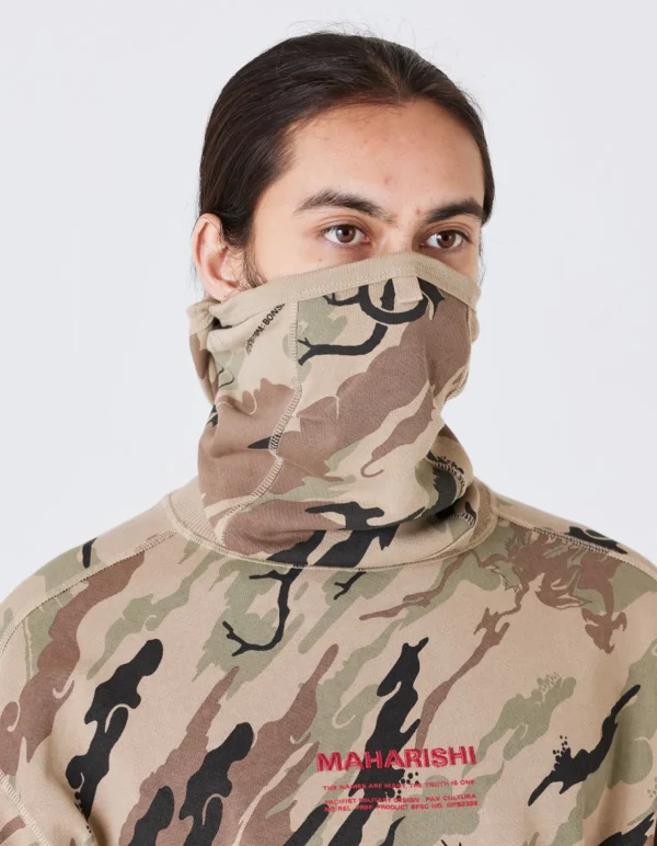 Maharishi Hats And Scarves*4315 Dpm:Bonsai Forest Reversible Barbute Balaclava Woodland