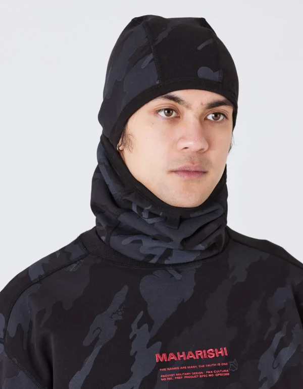 Maharishi Hats And Scarves*4315 Dpm:Bonsai Forest Reversible Barbute Balaclava Subdued Night