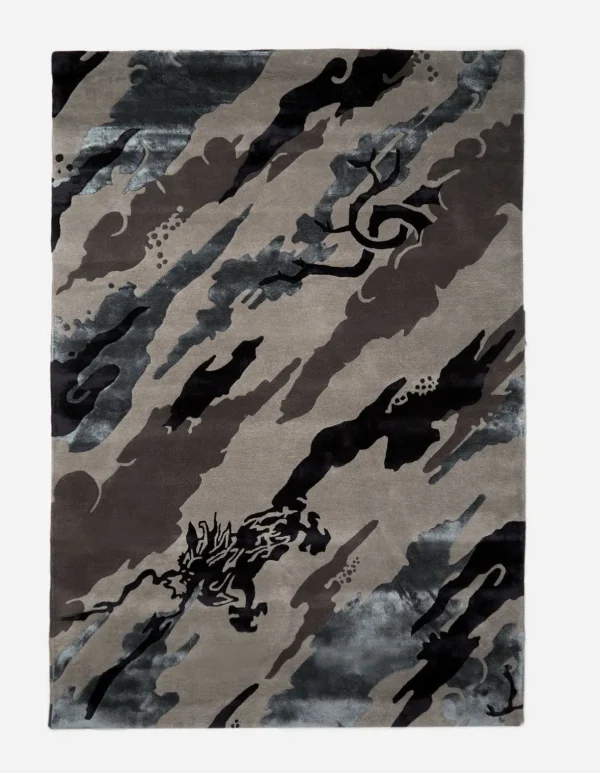 Maharishi Home*2158 Dpm:Bonsai Forest Rug Large Night