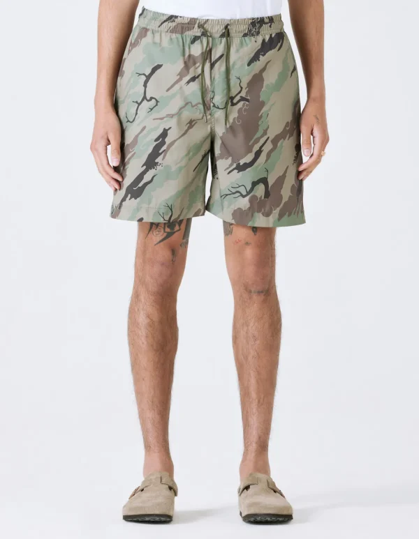 Maharishi Swim Shorts*1022 Dpm:Bonsai Forest Swim Shorts Woodland