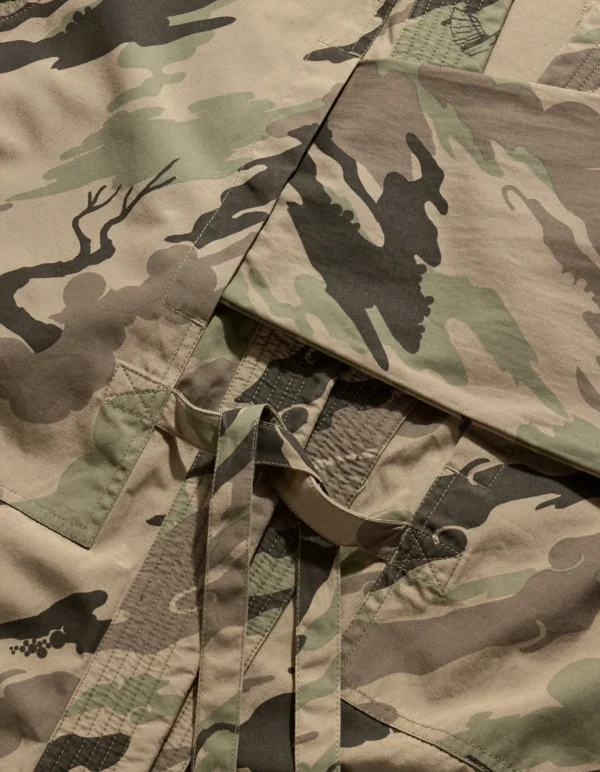 Maharishi Kimonos*4306 Dpm:Bonsai Forest Utility Kimono Overshirt Woodland