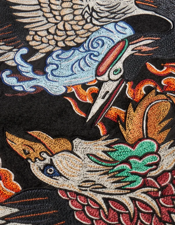 Maharishi Kimonos*4533 Duality Stadium Kimono Black