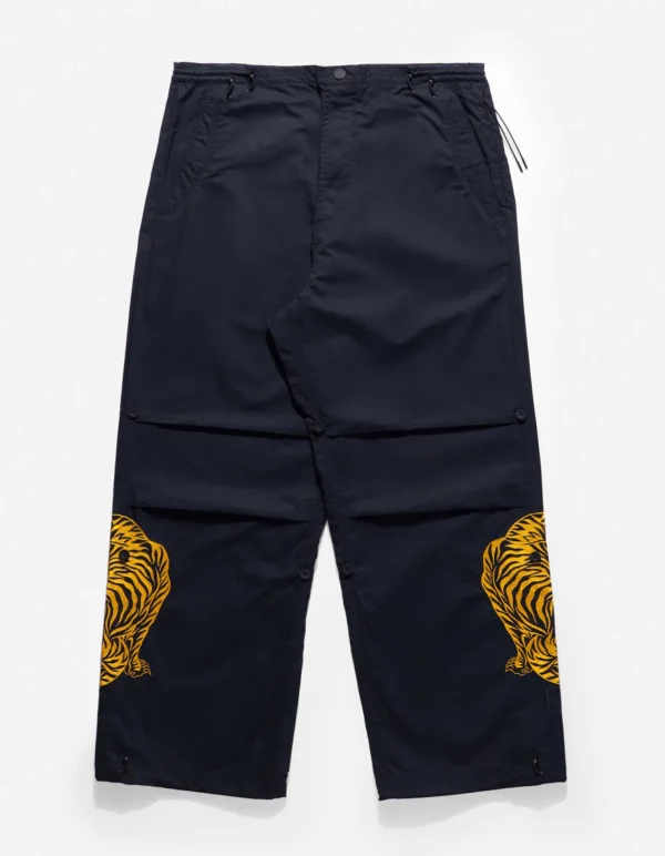 Maharishi Original Snopants*4282 Duelling Tigers Embroidered Loose Snopants® Navy