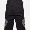 Maharishi Original Snopants*4282 Duelling Tigers Embroidered Loose Snopants® Black