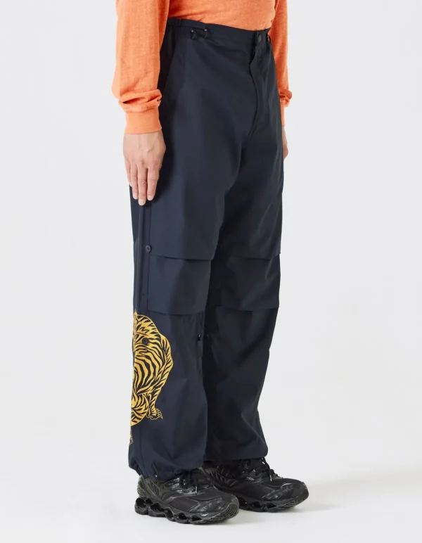 Maharishi Original Snopants*4282 Duelling Tigers Embroidered Loose Snopants® Navy