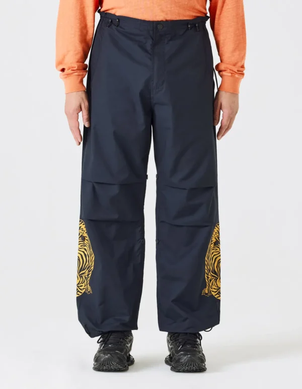 Maharishi Original Snopants*4282 Duelling Tigers Embroidered Loose Snopants® Navy