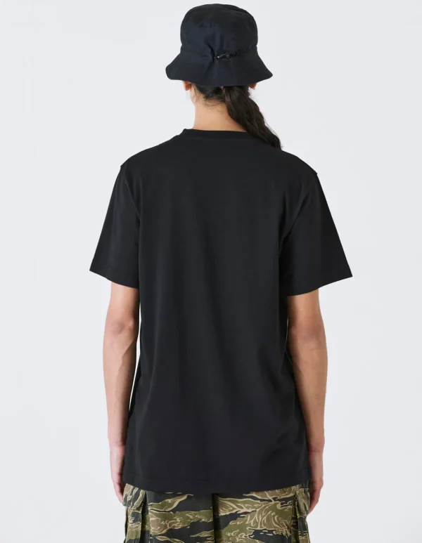 Maharishi Short Sleeve T-Shirts*1008 Hare U0026 Monkey T-Shirt Black