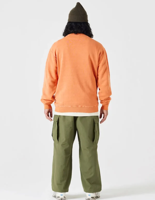 Maharishi Crew Sweats*8011 Hemp Organic Crew Sweat Rust