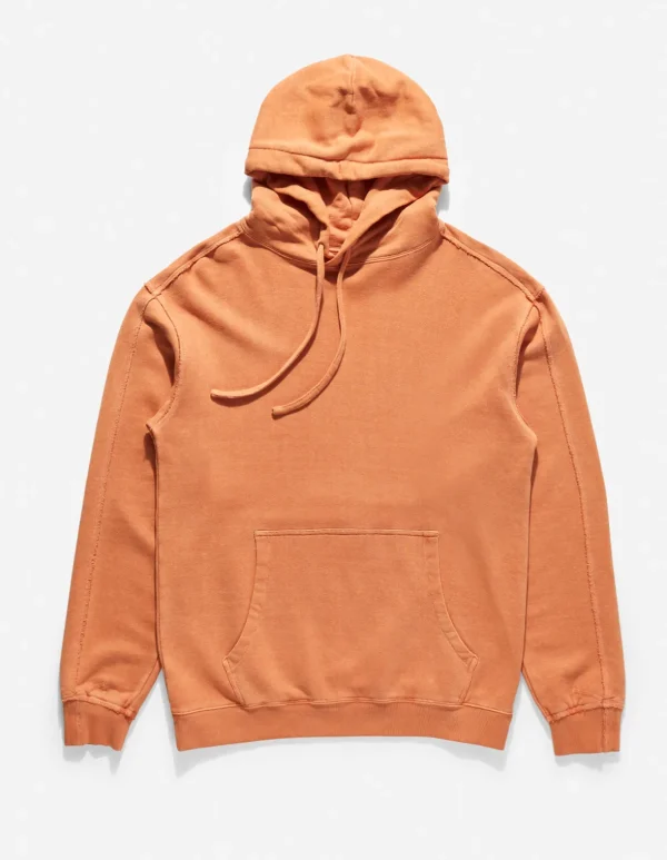 Maharishi Hooded Sweats*4146 Hemp Organic Hooded Sweat Rust