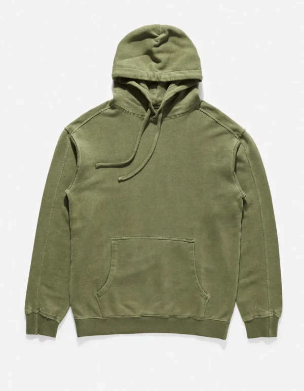 Maharishi Hooded Sweats*4146 Hemp Organic Hooded Sweat Olive Og-107F