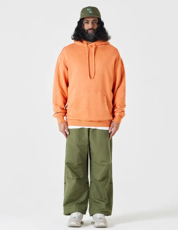 Maharishi Hooded Sweats*4146 Hemp Organic Hooded Sweat Rust