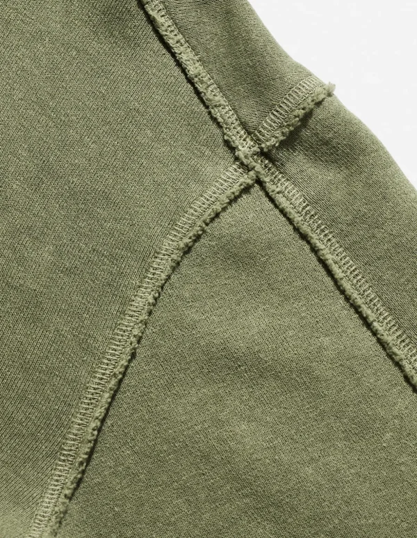 Maharishi Hooded Sweats*4146 Hemp Organic Hooded Sweat Olive Og-107F