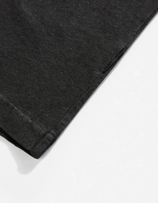 Maharishi Long Sleeve T-Shirts*8010 Hemp Organic L/S Pocket T-Shirt Black