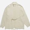 Maharishi Kimonos*8012 Hemp Organic Sweat Kimono · Hemp/Organic Cotton Sweat 480 Ecru