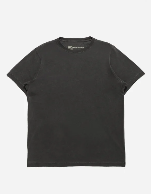 Maharishi Short Sleeve T-Shirts*4031 Hemp Organic T-Shirt Black Blk-108F