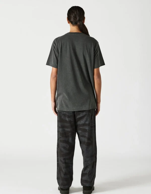 Maharishi Short Sleeve T-Shirts*4031 Hemp Organic T-Shirt Black Blk-108F