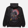 Maharishi Hooded Sweats*4502 Invisible Warrior Hooded Sweat Black