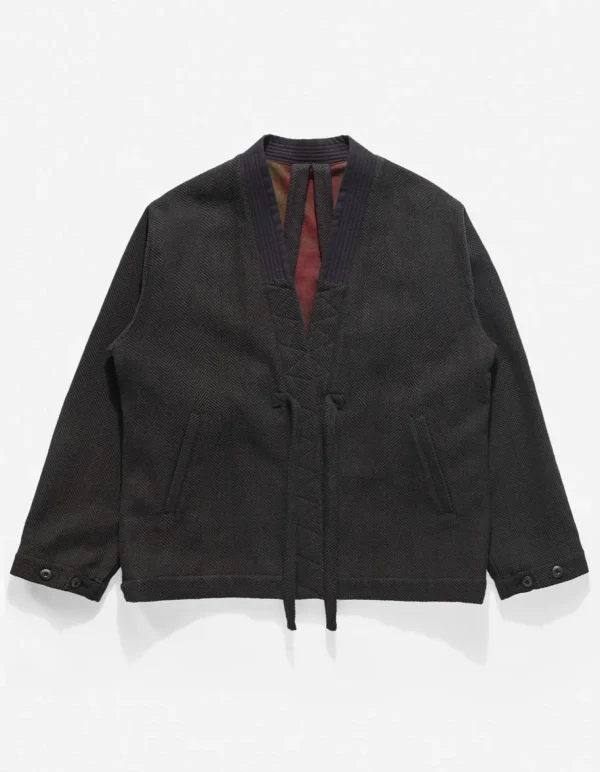 Maharishi Kimonos*4081 Kimono Deck Jacket Black