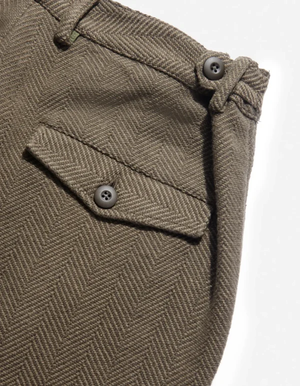 Maharishi Utility Pants*4082 Loose Deck Pants Olive