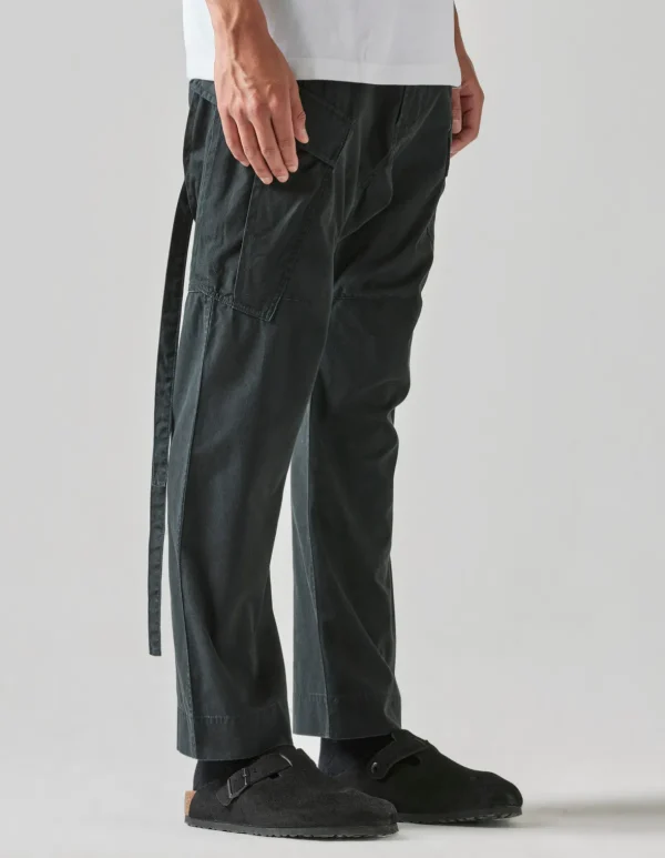 Maharishi Cargo Pants*4515 Low Cargo Pants Black Blk-108F