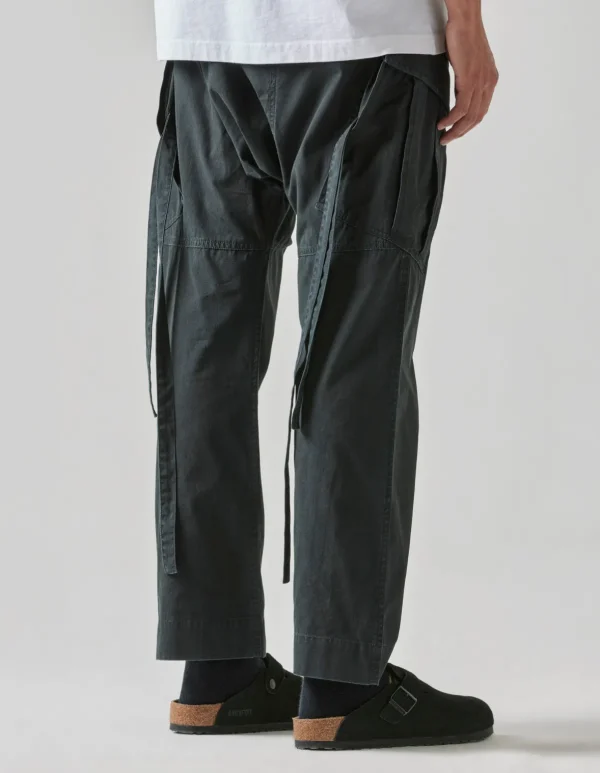 Maharishi Cargo Pants*4515 Low Cargo Pants Black Blk-108F