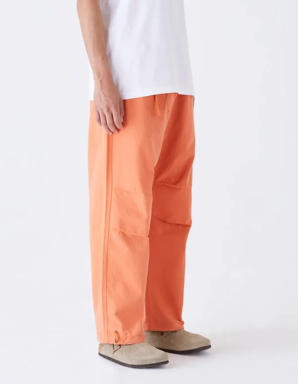 Maharishi Track Pants*4301 Maha Loose Asym Track Pants Rust