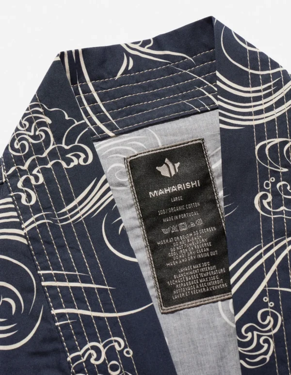 Maharishi Kimonos*4262 Maha Songkran Hanten Navy