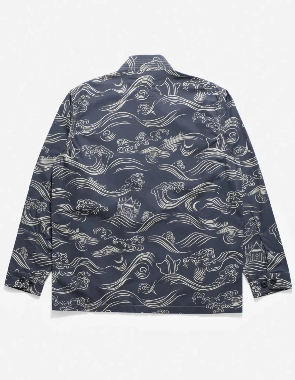 Maharishi Kimonos*4262 Maha Songkran Hanten Navy