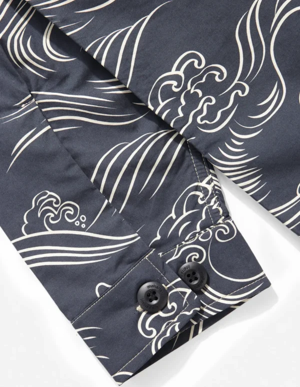 Maharishi Kimonos*4262 Maha Songkran Hanten Navy