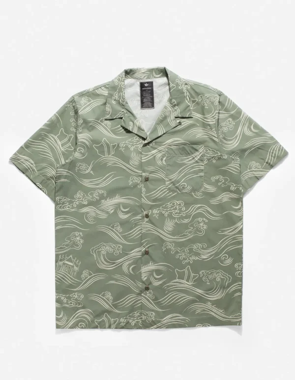 Maharishi Shirts*4263 Maha Songkran Summer Shirt Olive