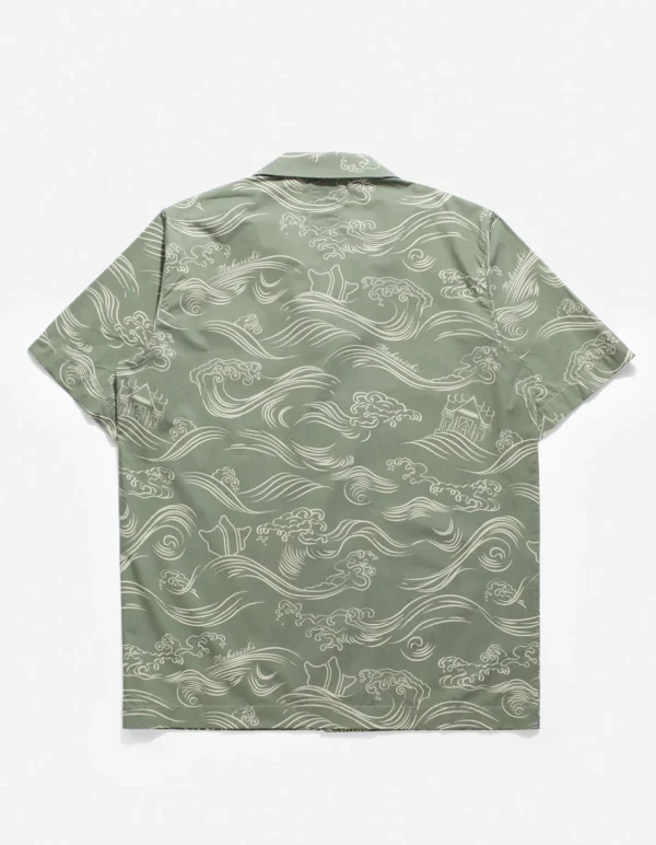 Maharishi Shirts*4263 Maha Songkran Summer Shirt Olive