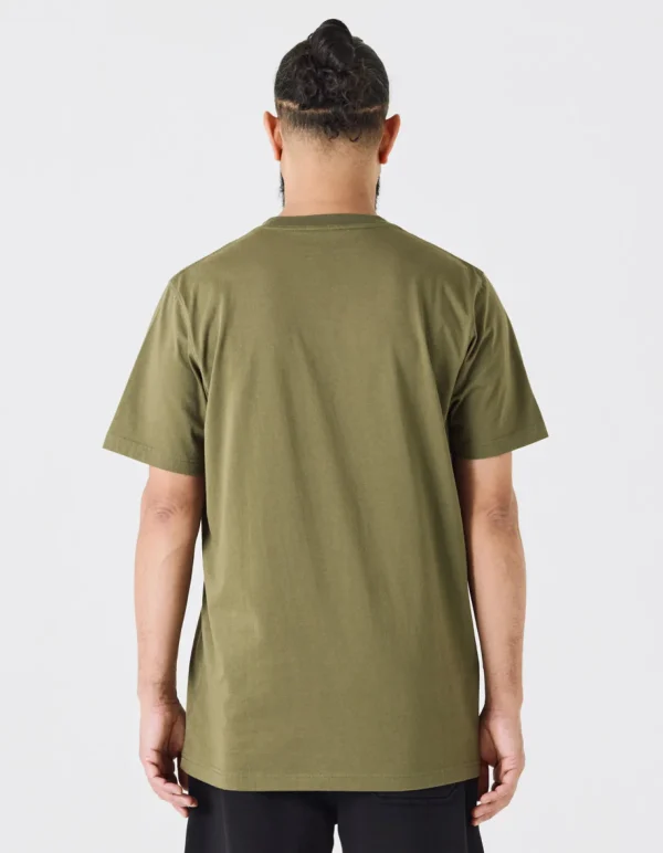 Maharishi Short Sleeve T-Shirts*1028 Maha Temple T-Shirt Olive Og-107F