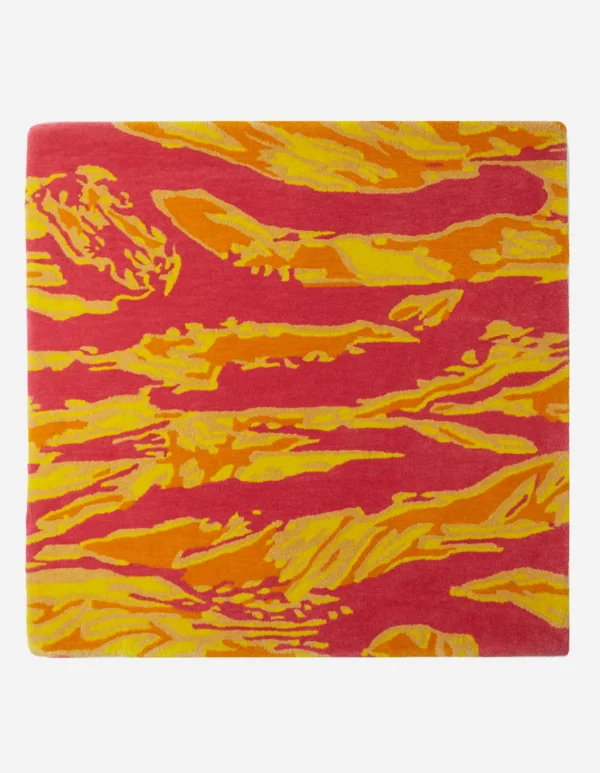 Maharishi Home*9717 Maha Warhol Tigerskins Rug · 100% Hand-Tufted Wool Warhol Pinkland